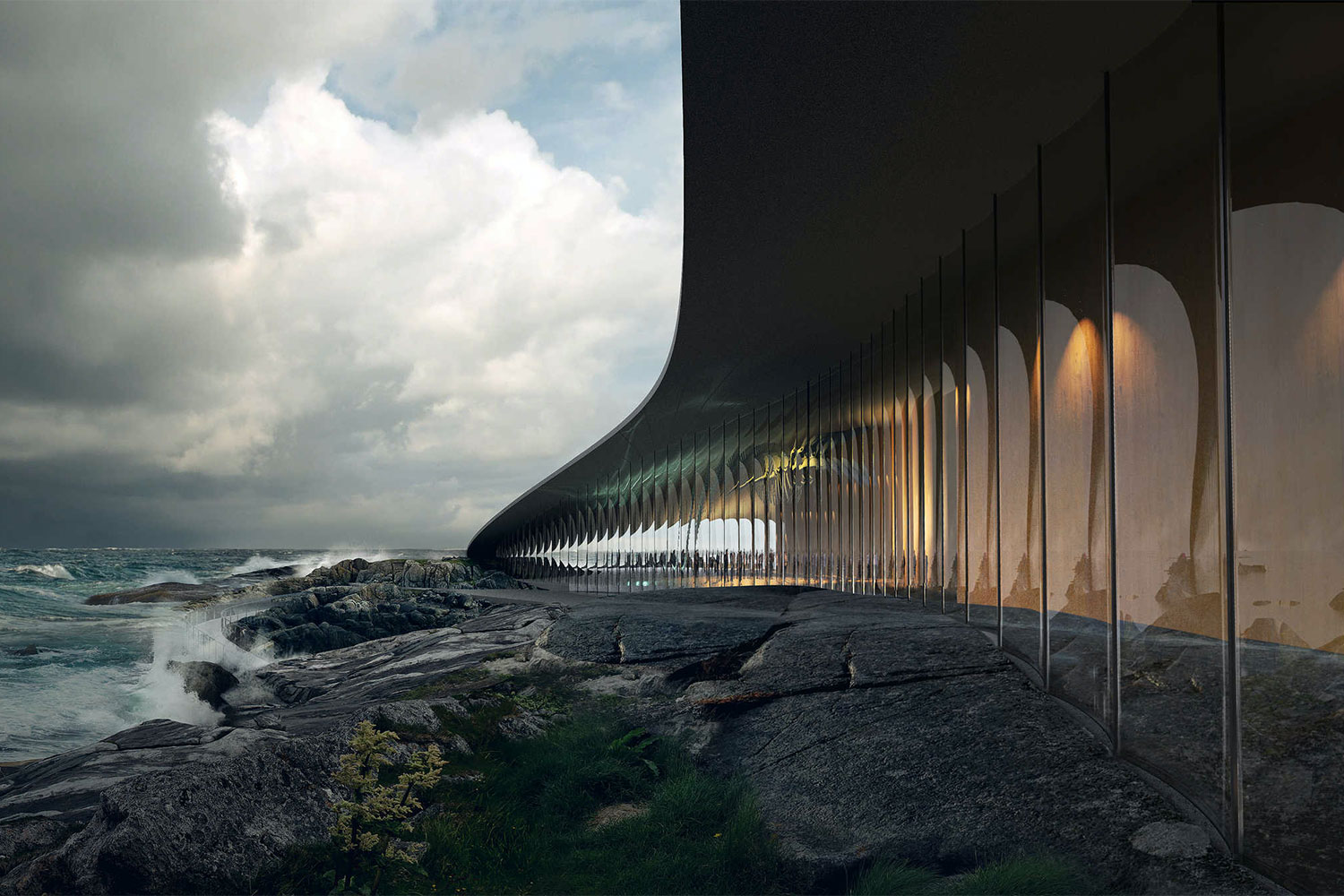 norway announces stunning new whale watching museum inside the arctic circle 5