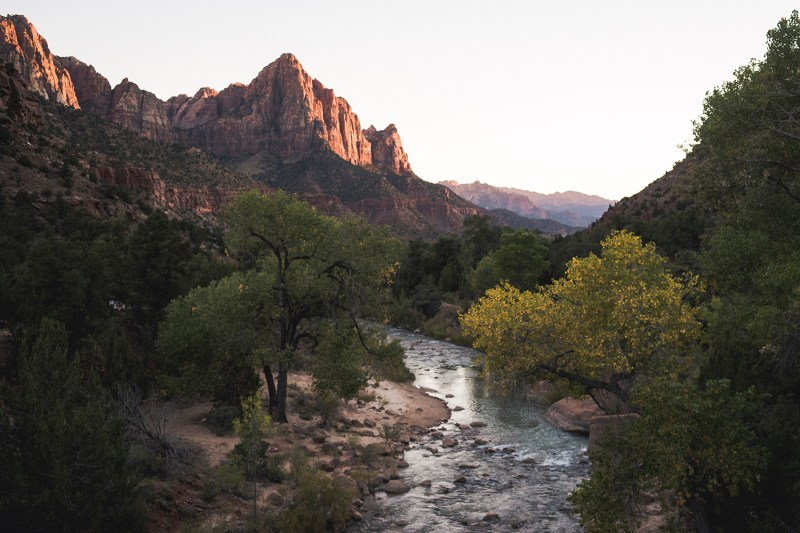 Zion National Park river