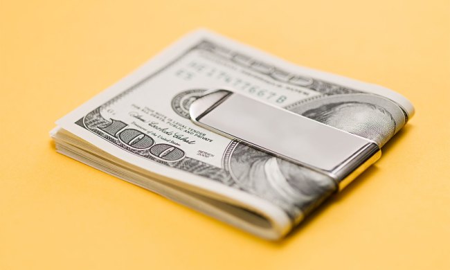 Money in a money clip