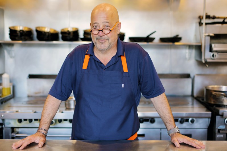 andrew zimmern in the kitchen