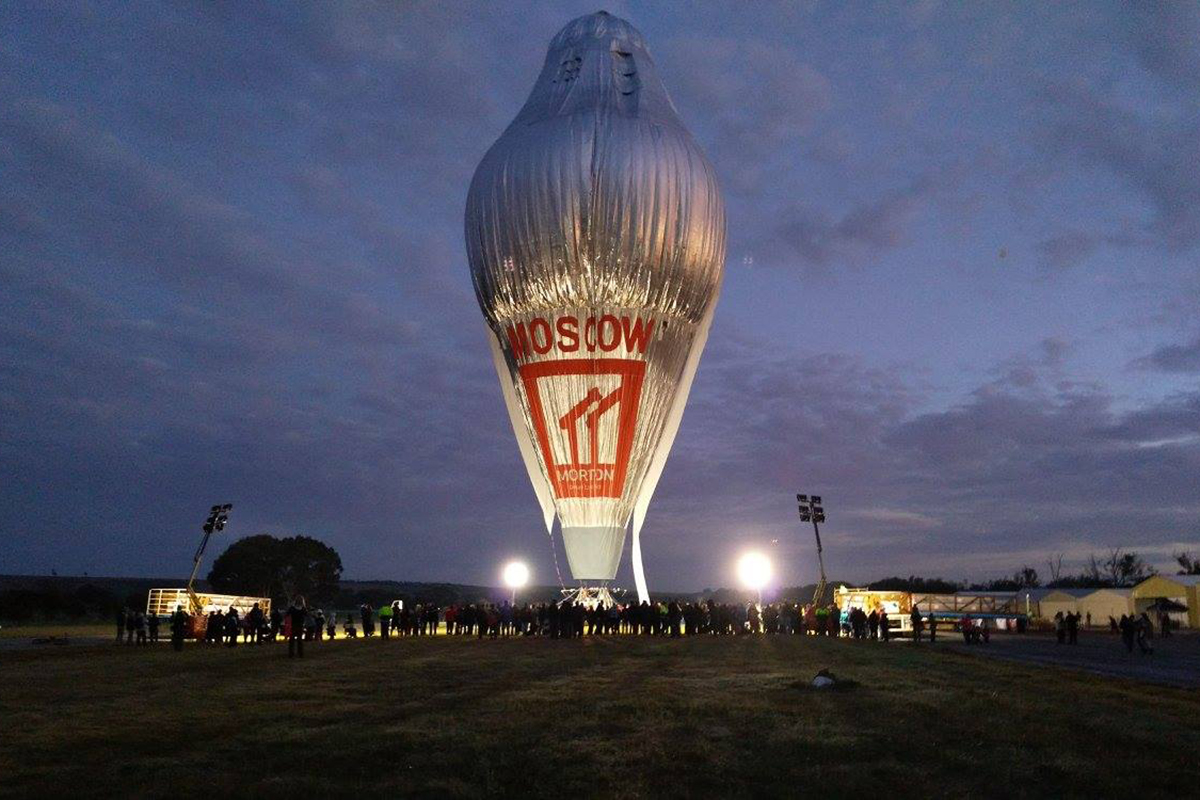 Fedor Konyukhov Hor Air Balloon Take-Off