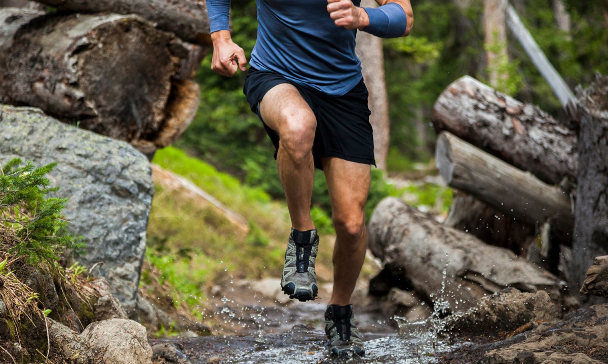 trail running water shoes shorts