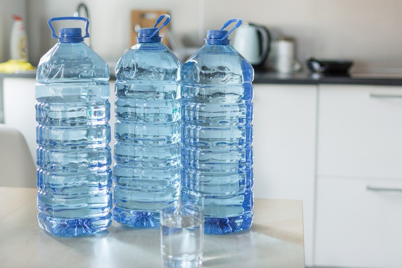 water bottle storage