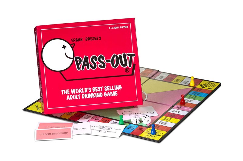 Beeropoly Beer Game Wood Drinking Board Game Original