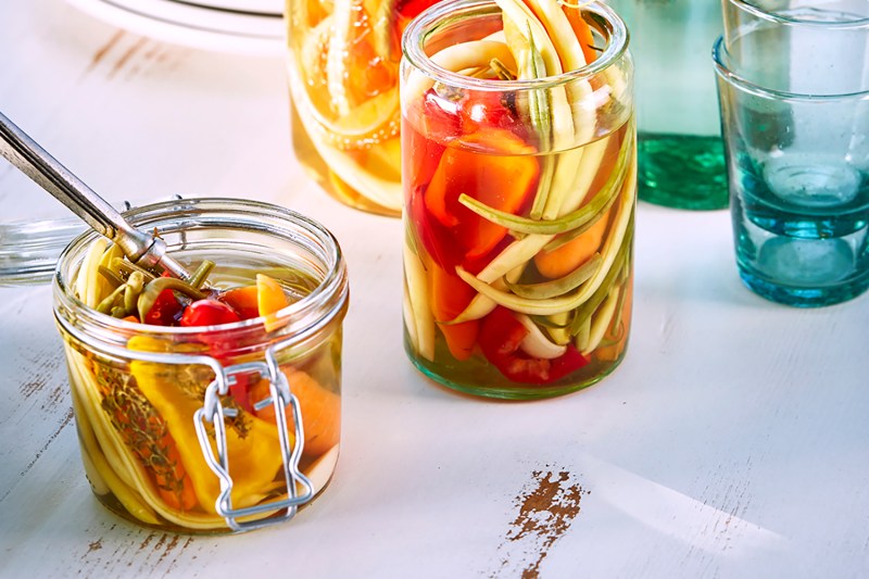 Quick Pickled Vegetables