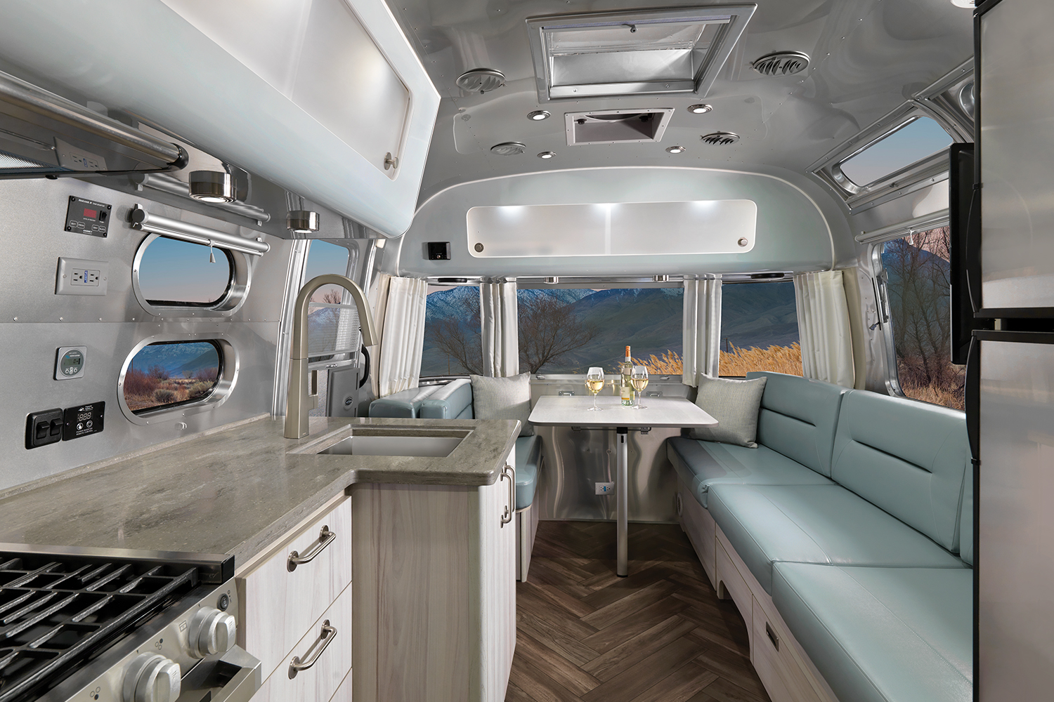 airstream flying cloud international updates 2022 2021 27fb interiors b2f coastal cove aqua ul web