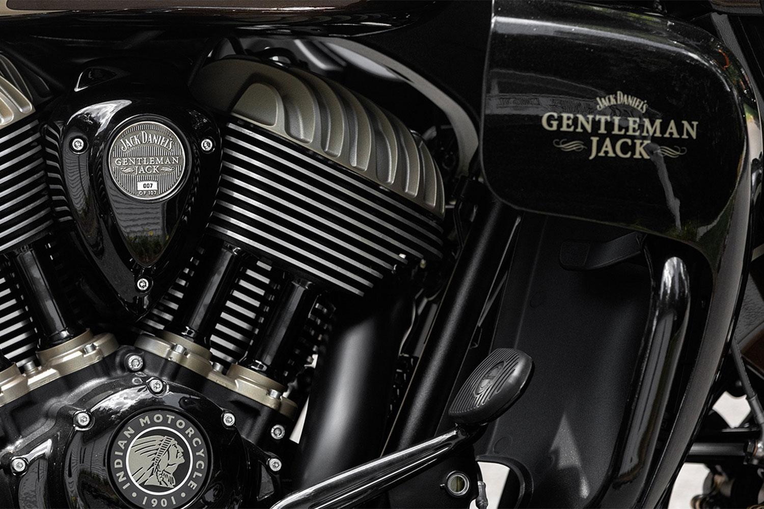 Indian Motorcycle Partnered With Jack Daniels on a Limited Edition Blacked Out Beauty The Manual