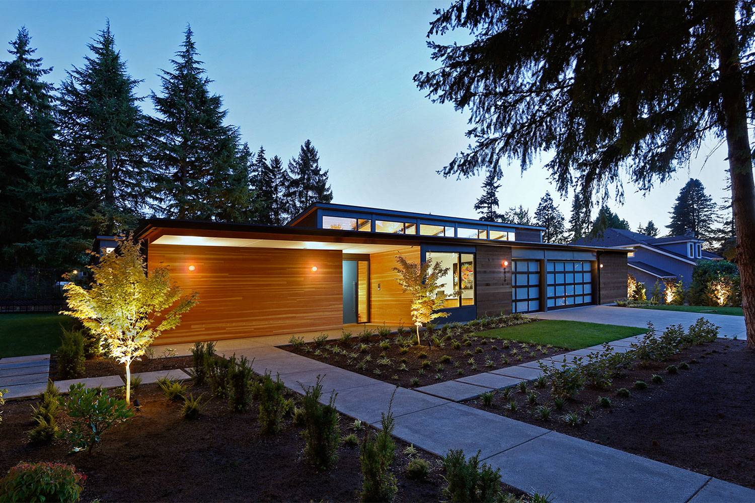 clyde hill house mid century modern revival residence 11