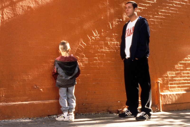 Cole Sprouse (left) and Adam Sandler In 'Big Daddy.'