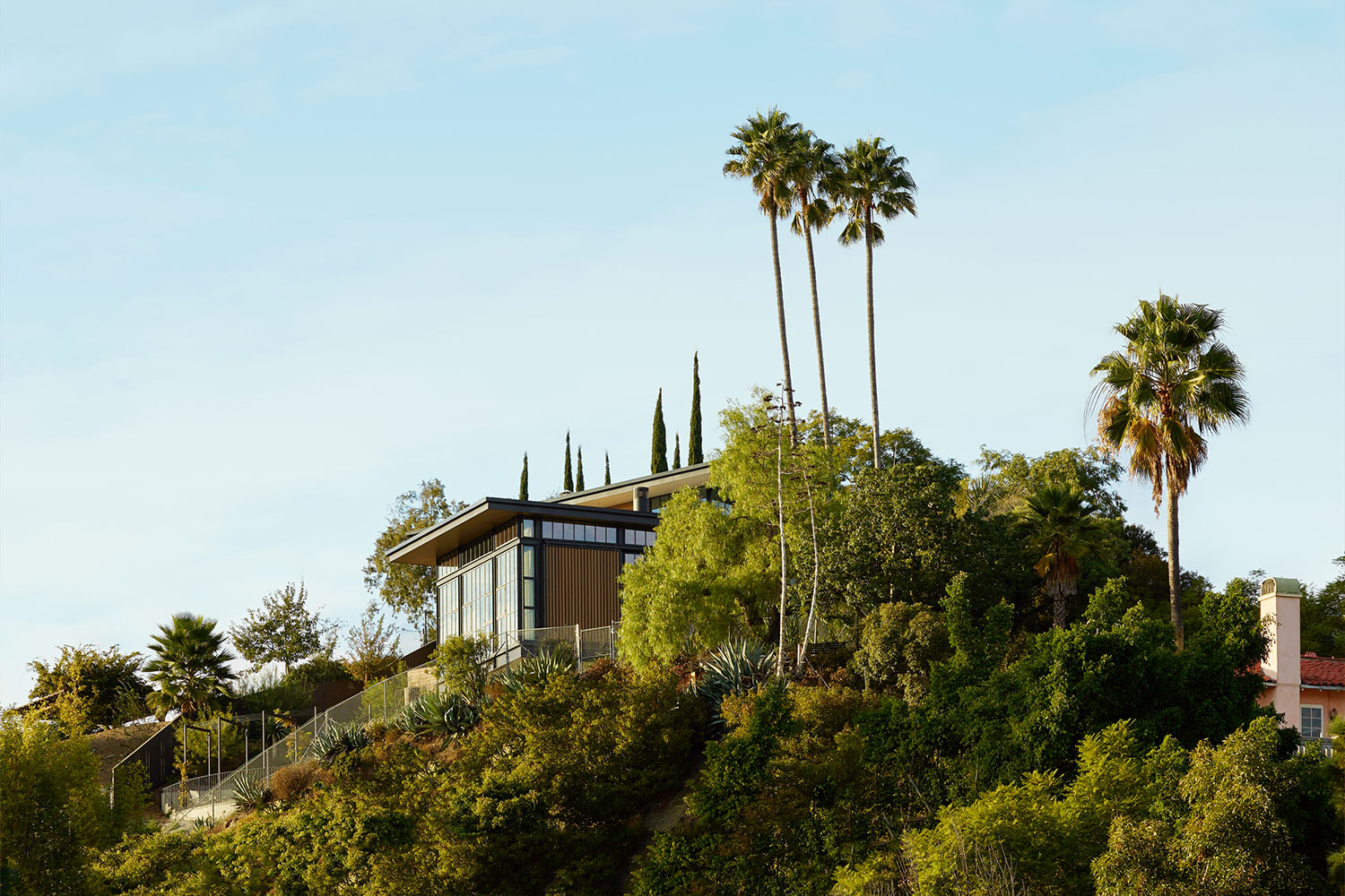 hollywood hills home asian irish influence henson sara house 4