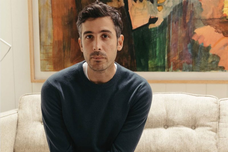 Everlane clothing worn by a man.