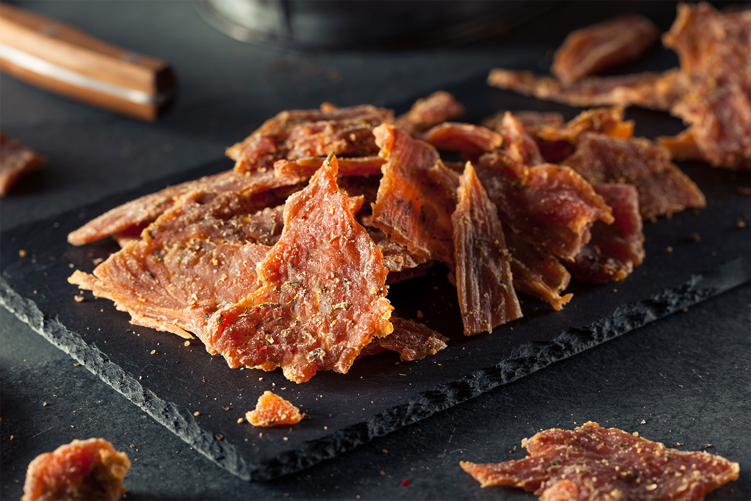 Beef jerky.