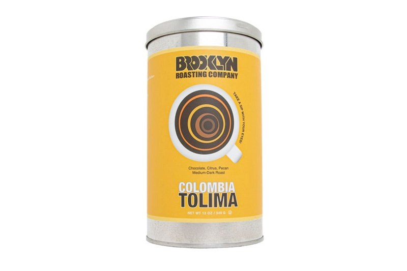 Coffee beans from Brooklyn Roasting Company.