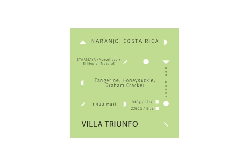 A label for Cognoscenti Coffee.