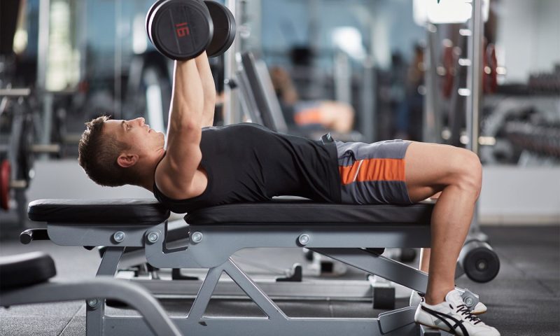 Dumbbell bench press