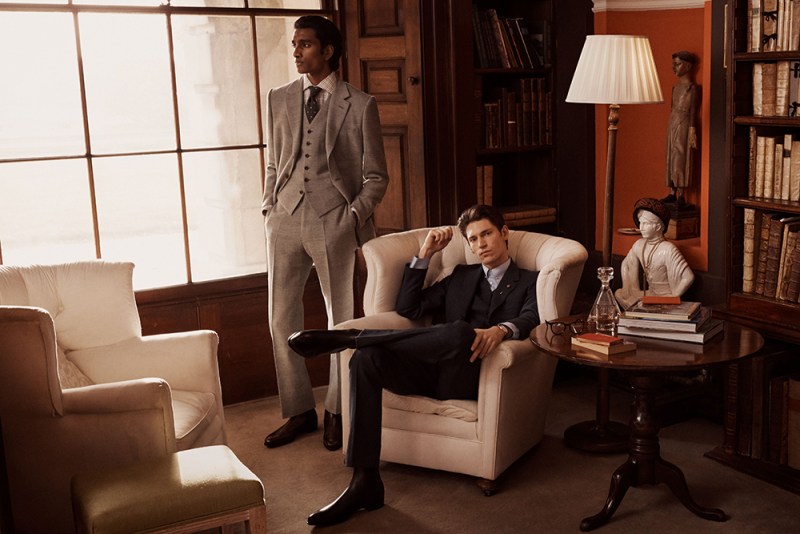 two men wearing a suit.
