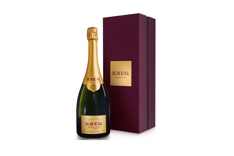 Krug Grand Cuvee Champagne Bottle