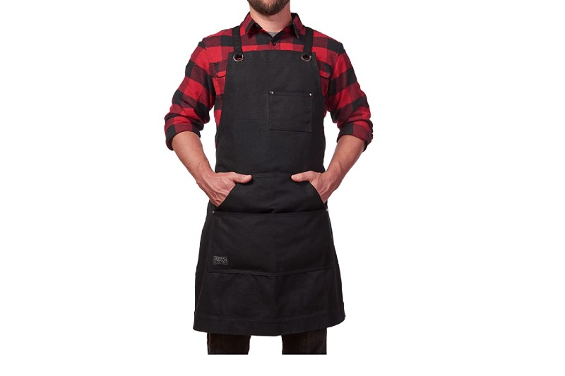 Hudson Durable Goods - Heavy Duty Waxed Canvas Work Apron