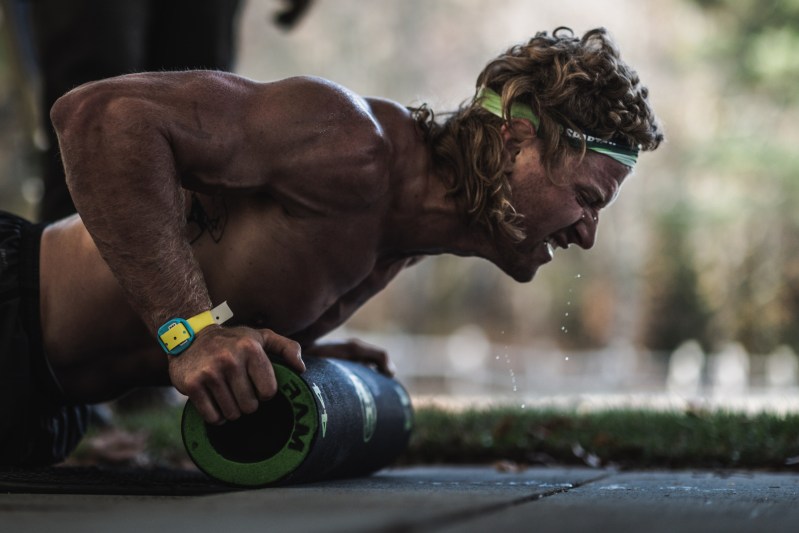 Man doing pushups