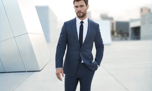 unspoken suit rules need know chris hemsworth boss bottled 2017 campaign