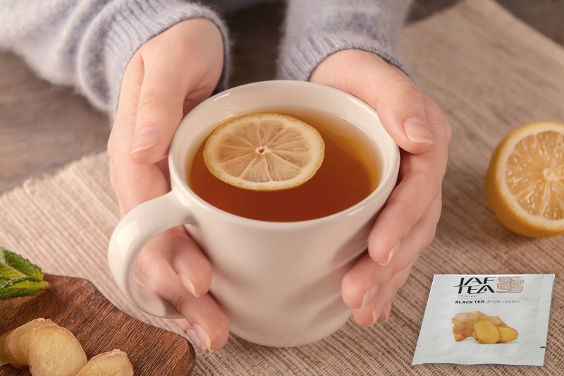 JAF Ginger Tea Cup with Lemon