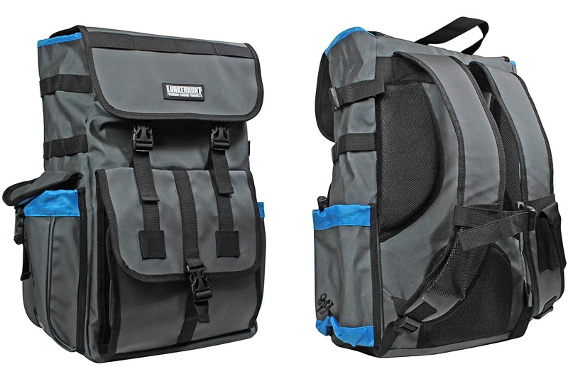 Lunkerhunt LTS Tackle Backpack on a white studio background.