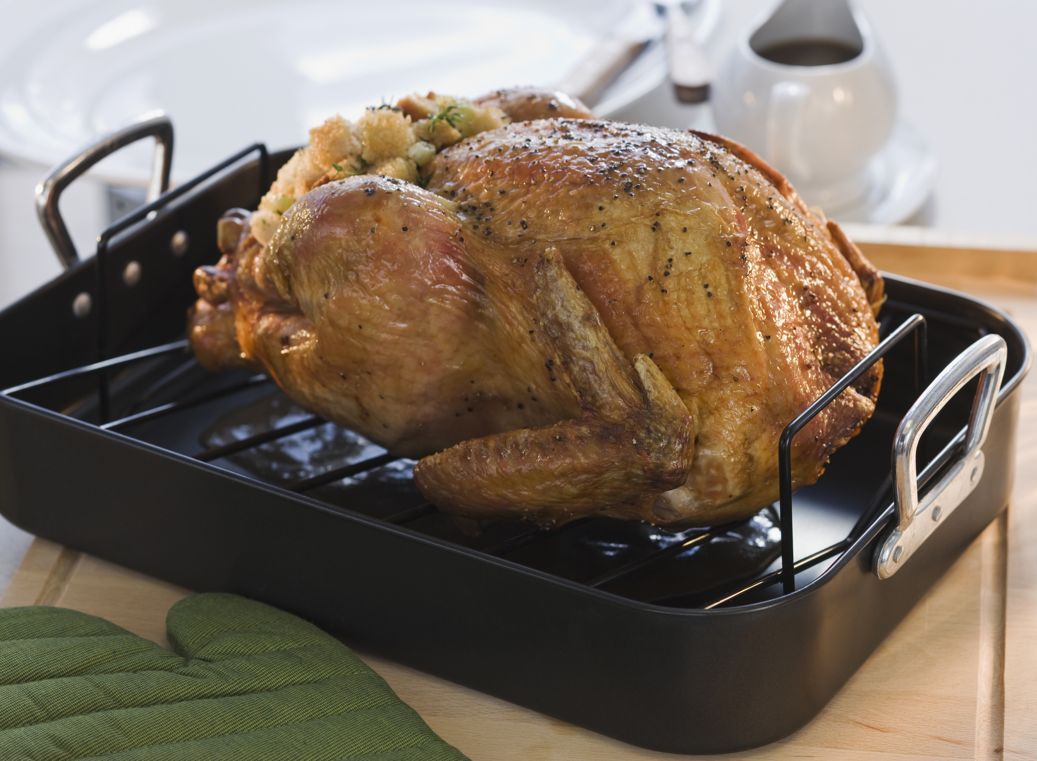 Aluminum Disposable Durable Oval Roaster Pan Turkey Pan