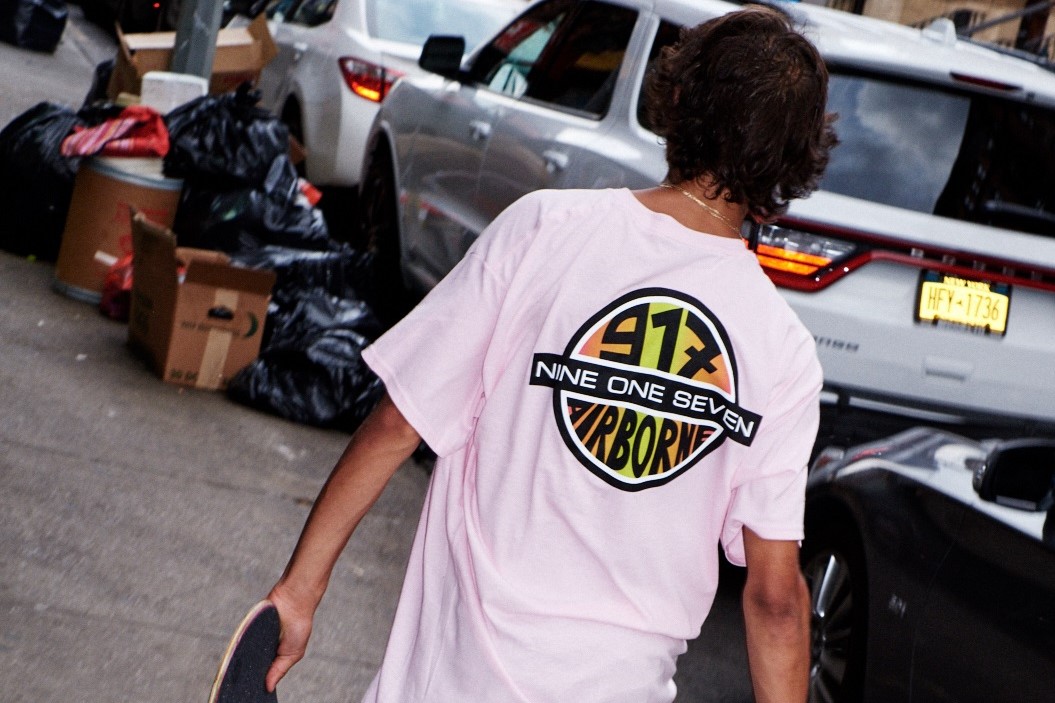 Man wearing Call Me 917 shirt
