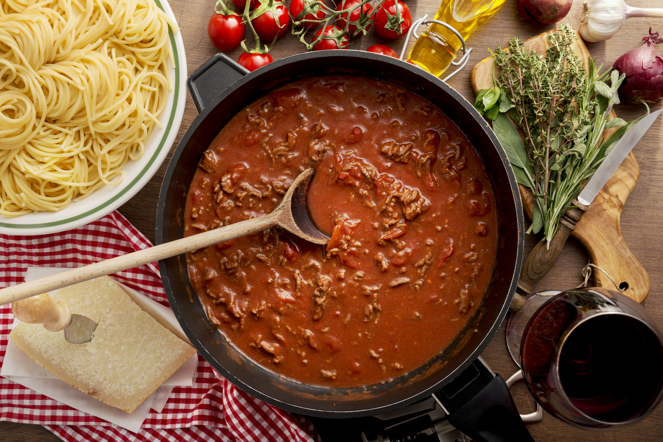 Spaghetti bolognese