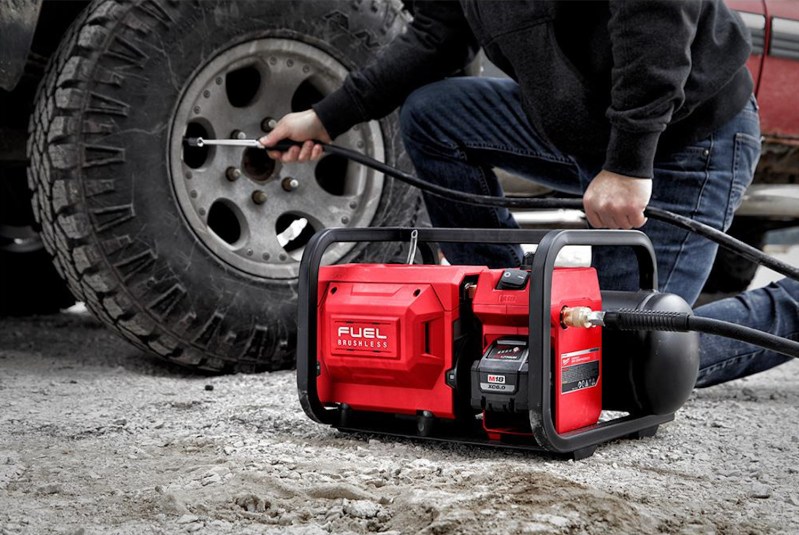 Milwaukee M18 FUEL 2 Gallon Compact Quiet Compressor