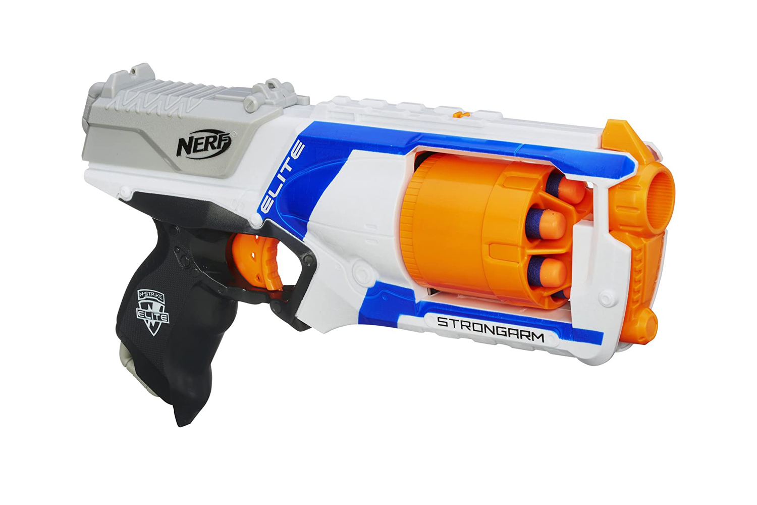 NERF Strike Elite Strongarm.