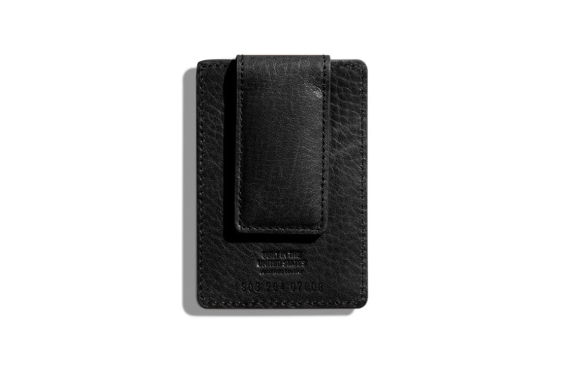 Shinola Money Clip Card Case.