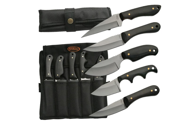 Best Selling 5pcs Knife Set Stainless Steel Knife Set Buck Knives