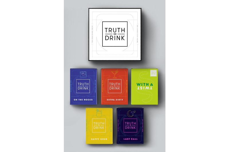 Truth or Drink Fun Drinking Card Game for Adults Great for Parties and Game 
