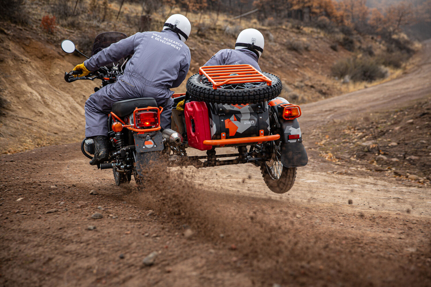motor bike with side car
