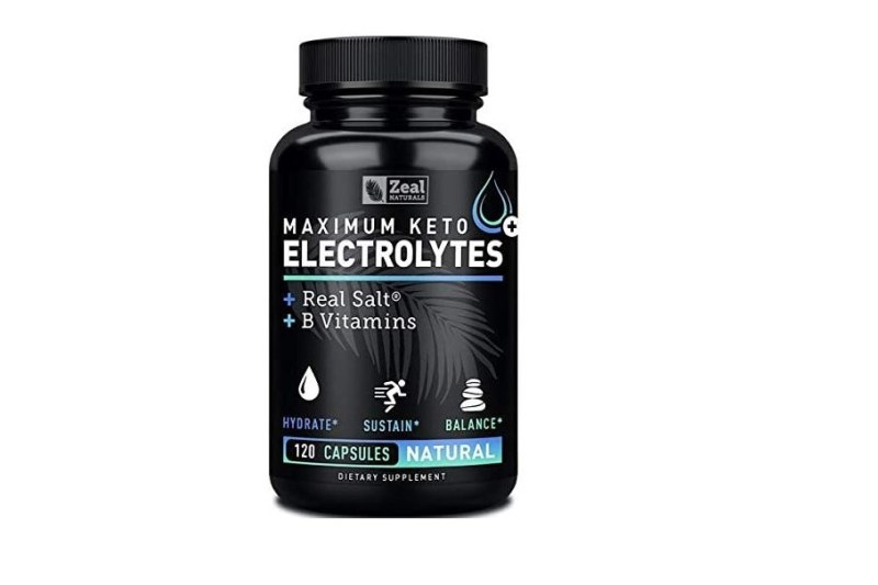 A black bottle of Maximum Keto.
