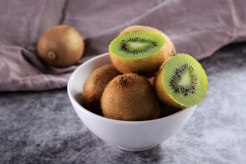 Kiwi fruit.