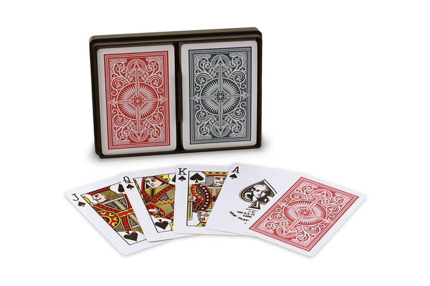 PLASTIC COATED PACKS DECK OF ORIGINAL TRADITIONAL CLASSIC STANDARD PLAYING CARDS 