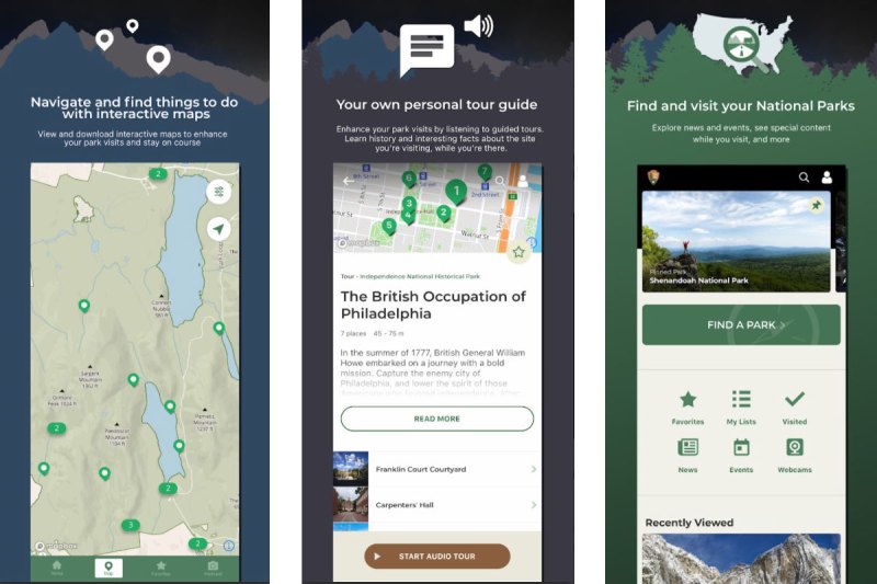The NPS App - Digital (U.S. National Park Service)