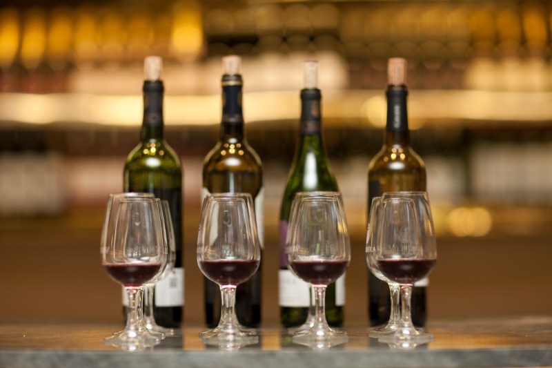 A tasting flight.