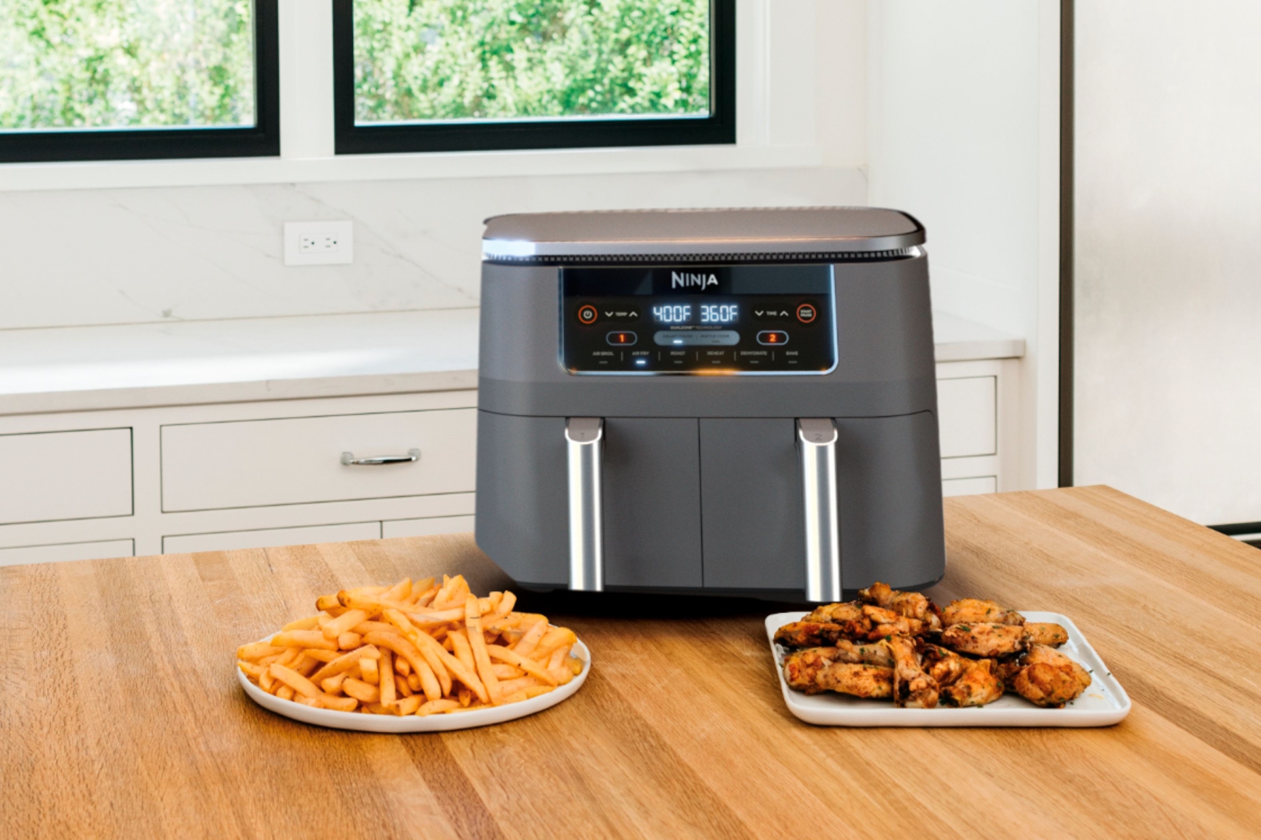BUDDY GROUP] KOOC Large Air Fryer with Accessories, 4.5-Quart