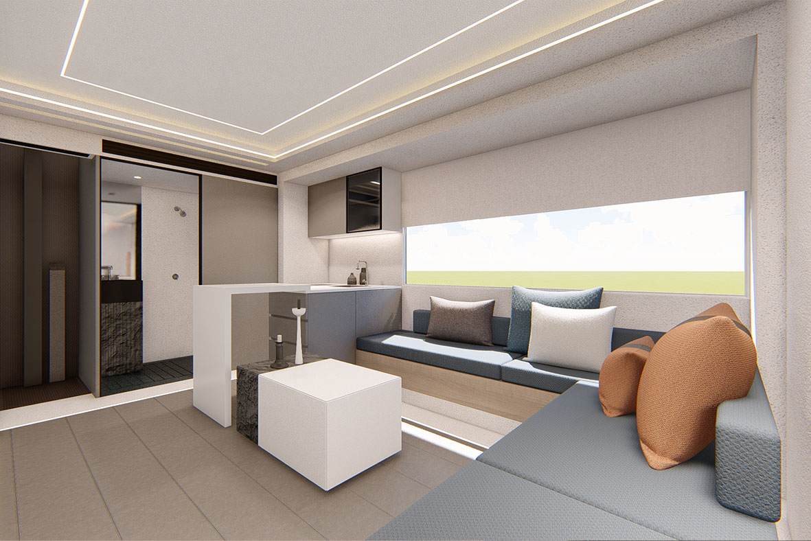 saic maxus life home v90 villa edition luxury rv interior
