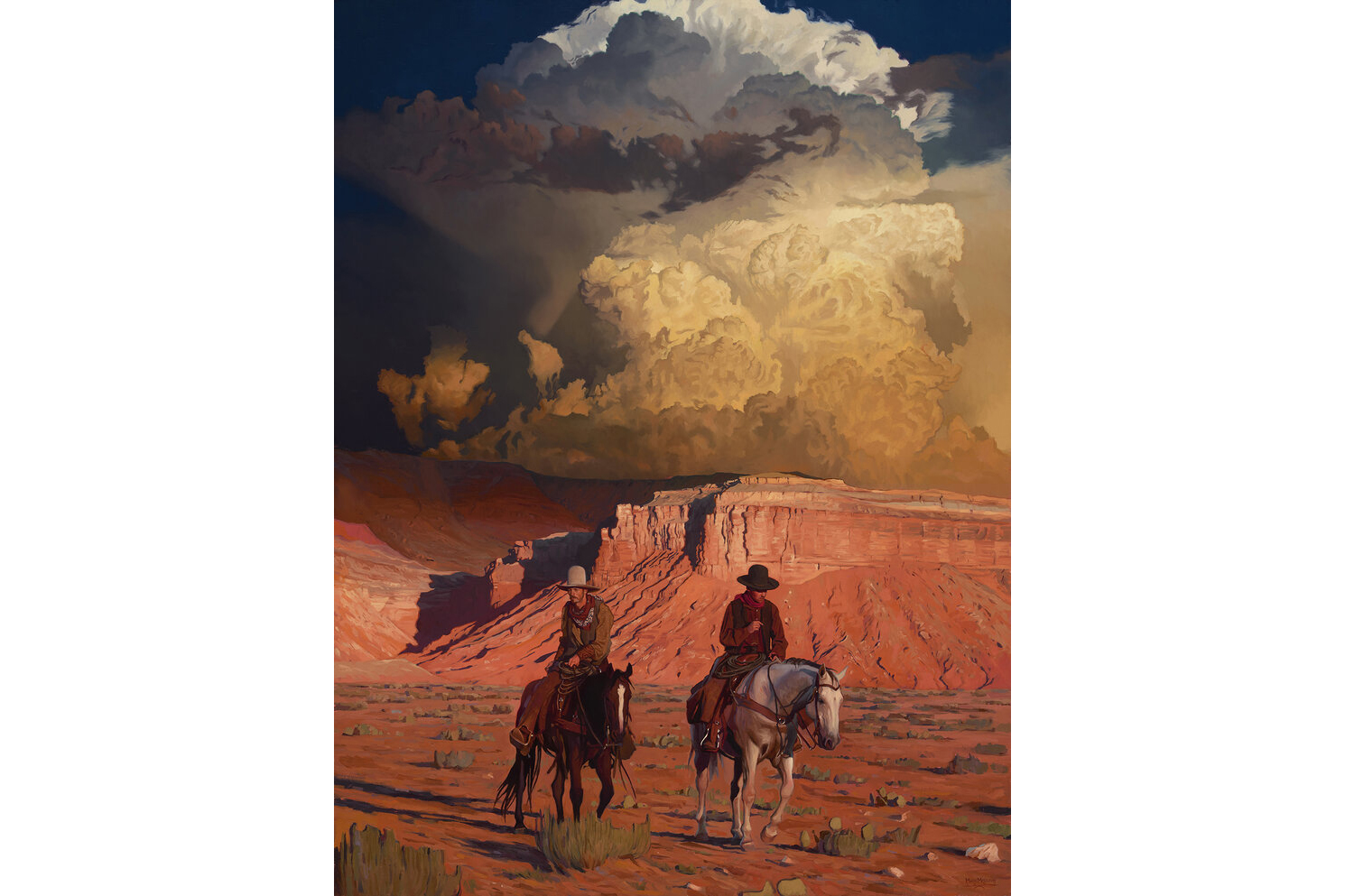 mark maggiori new west artist the vermillion trail 45x34 web