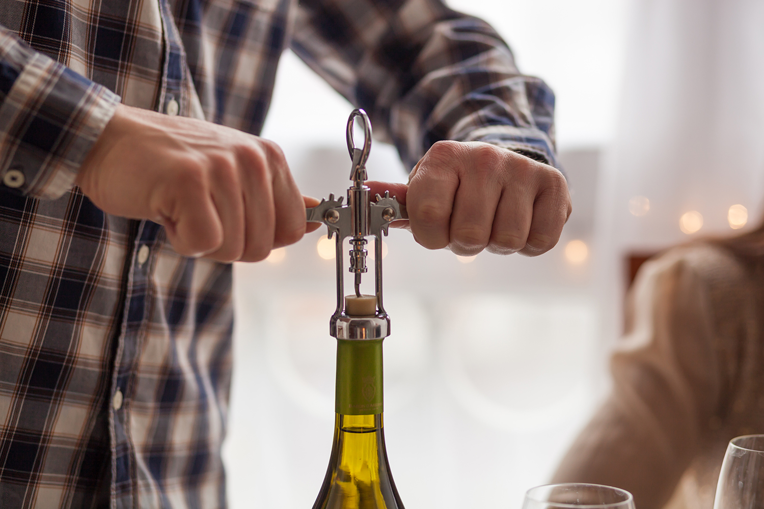 Manual Wine Bottle Opener Corkscrew ~ Camo ~ New 