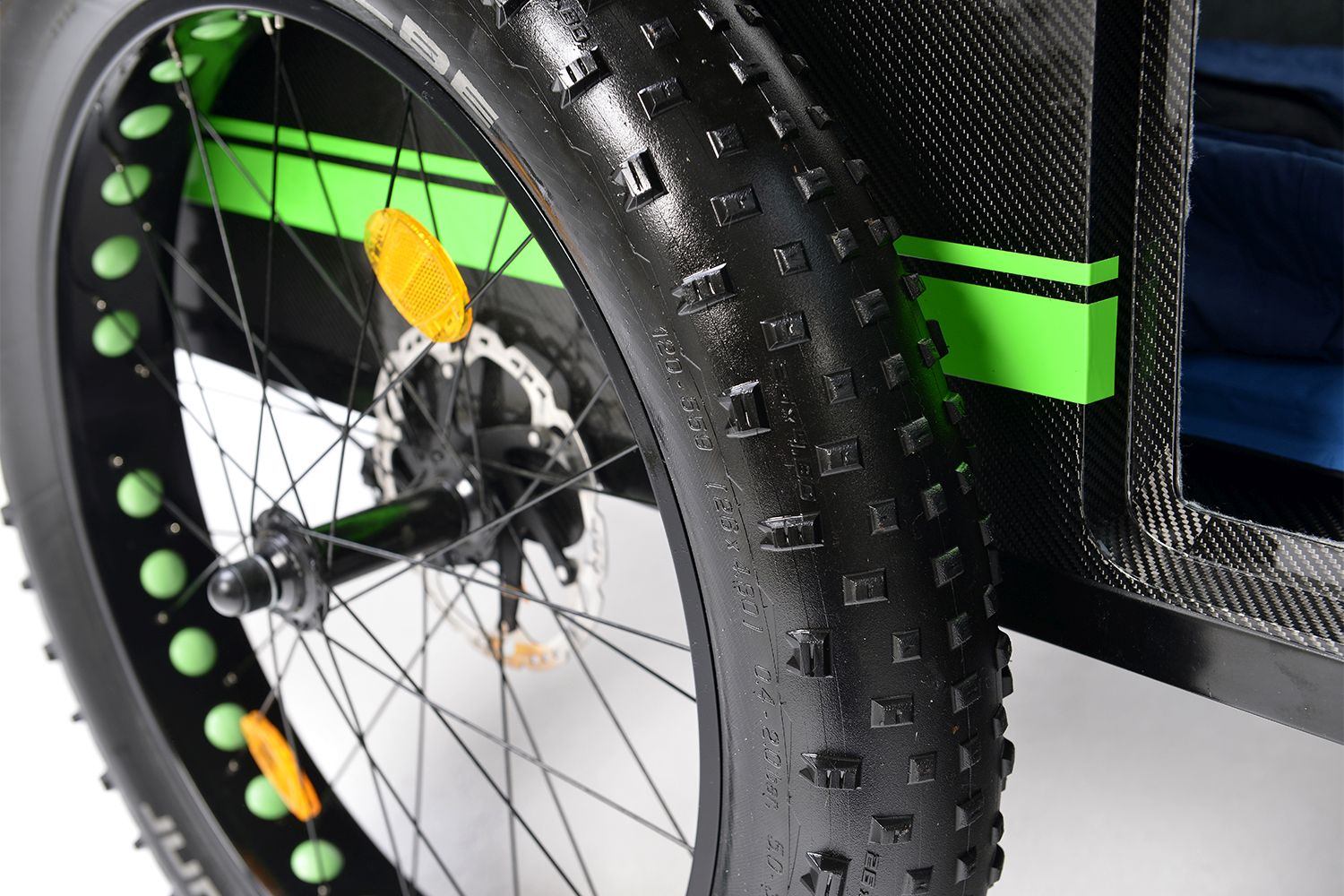 Tire for ModyPlast's Mody Outdoors Teardrop Bikepacking Trailer