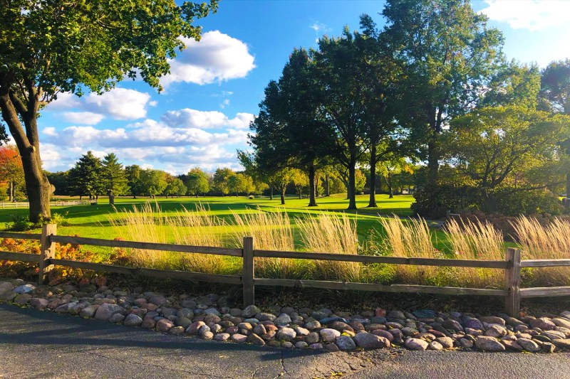 The Rail Golf Course on a summer's day.