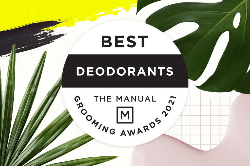 Best Deodorants, The Manual Grooming Awards 2021.