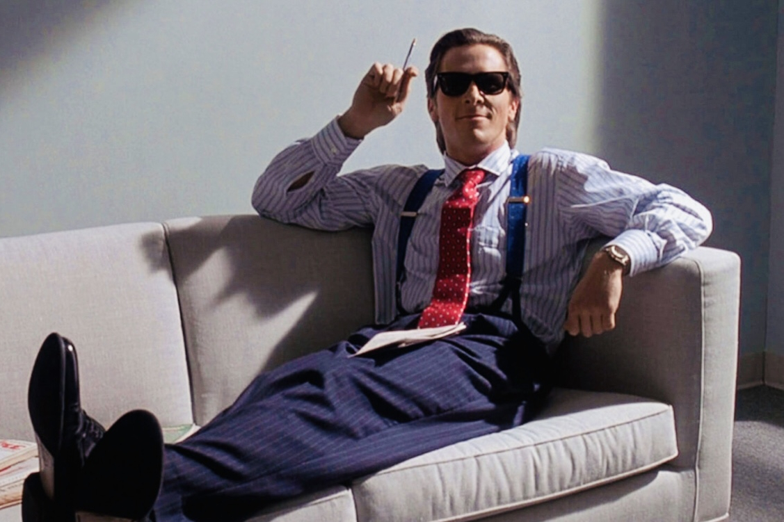 Christian Bale in American Psycho