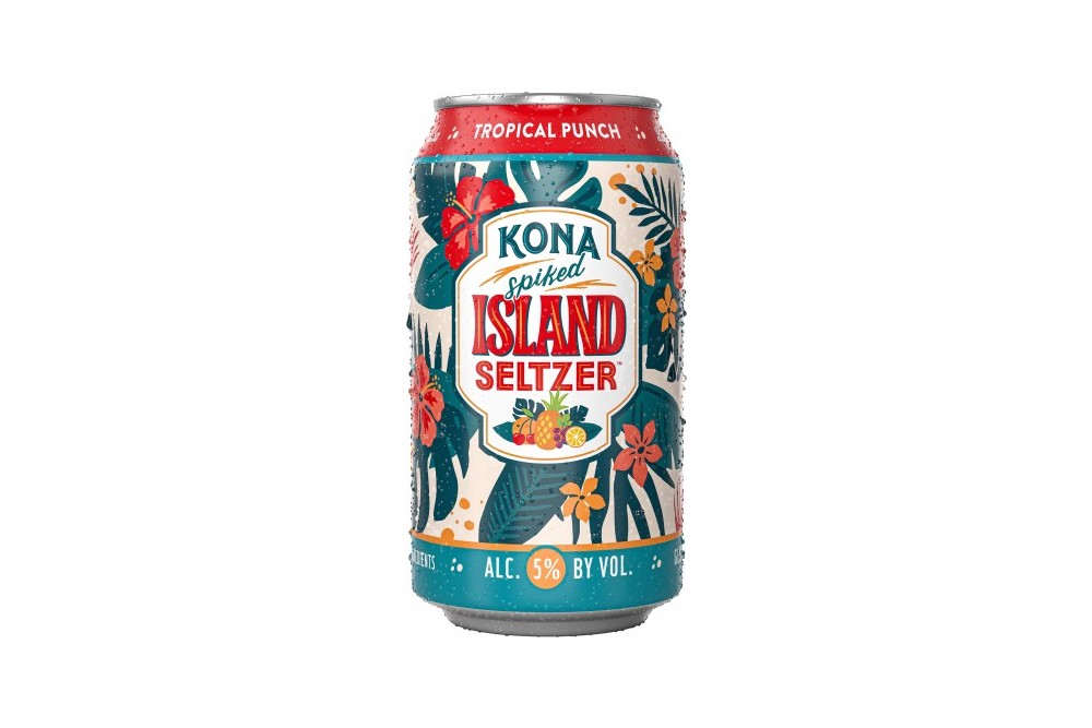 Hawaii Maui brewing co Seltzer Bottle Can beer koozie COOZIE Holder