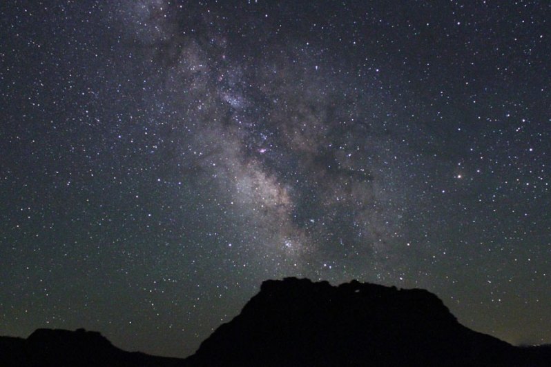 Night Sky Over Idaho's Craters of the Moon